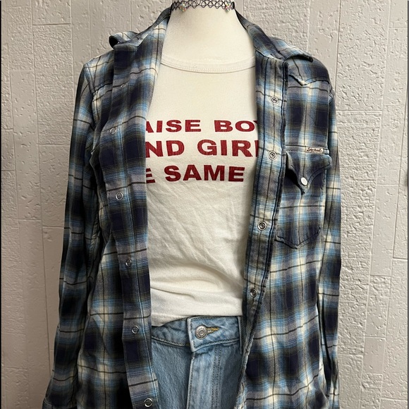 Lucky Brand flannel - Picture 1 of 6